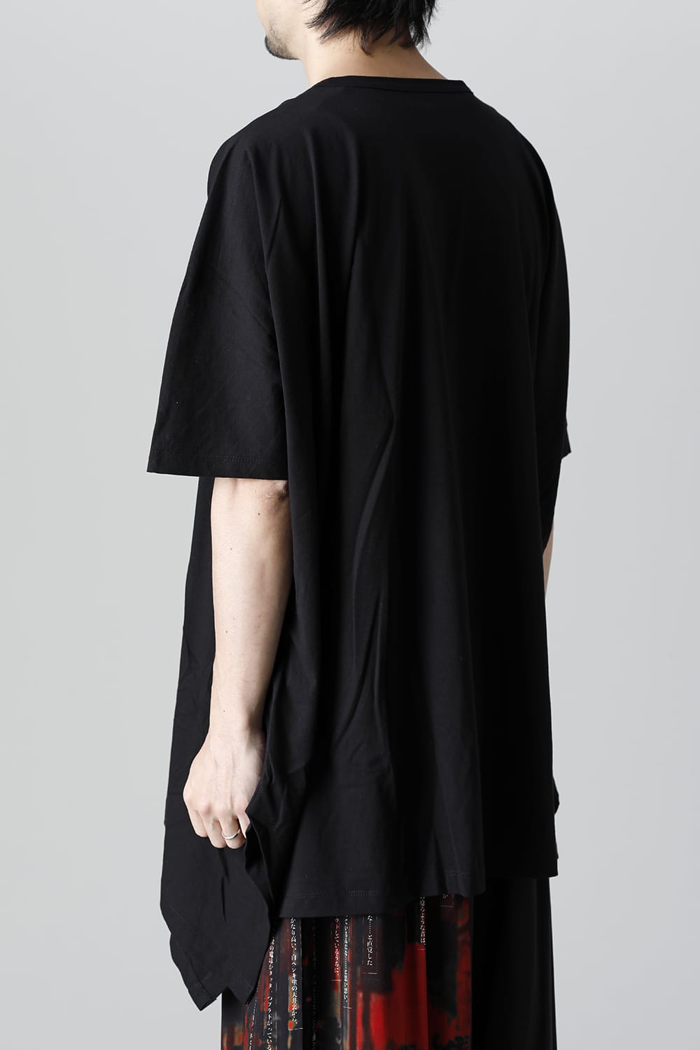 Drape Big Tee（cotton Plain）
