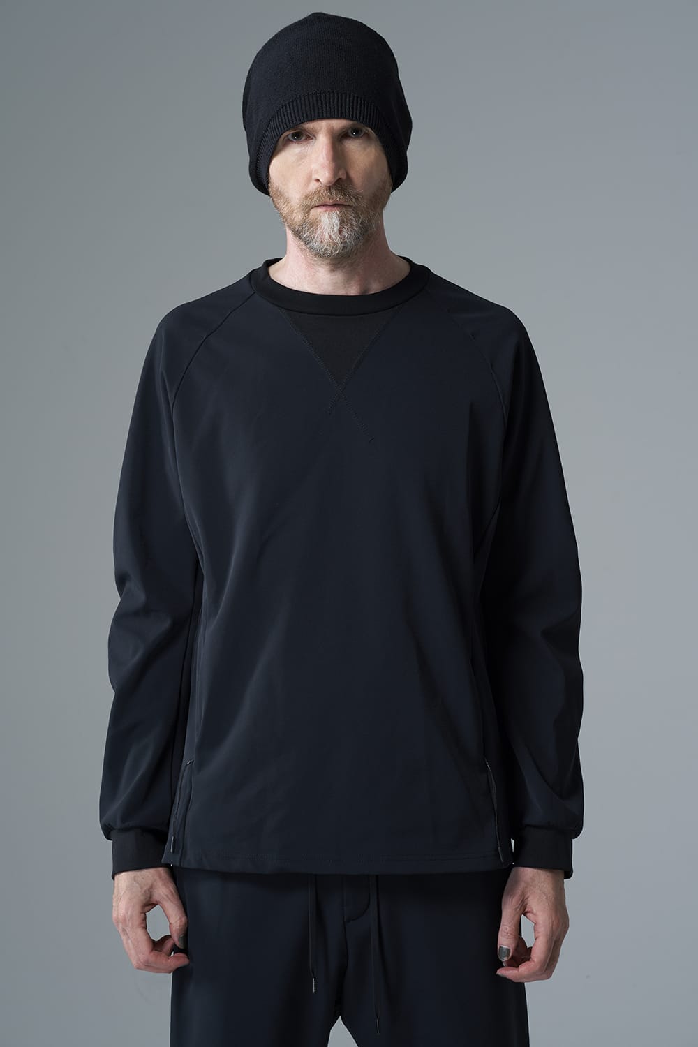 Long sleeve merino wool jersey bonding