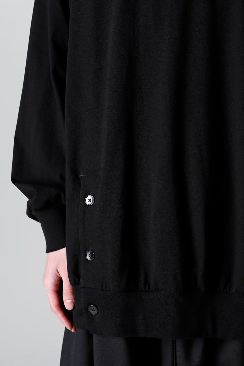 左肩開き バルーンTシャツ