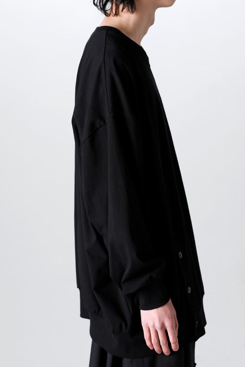 左肩開き バルーンTシャツ