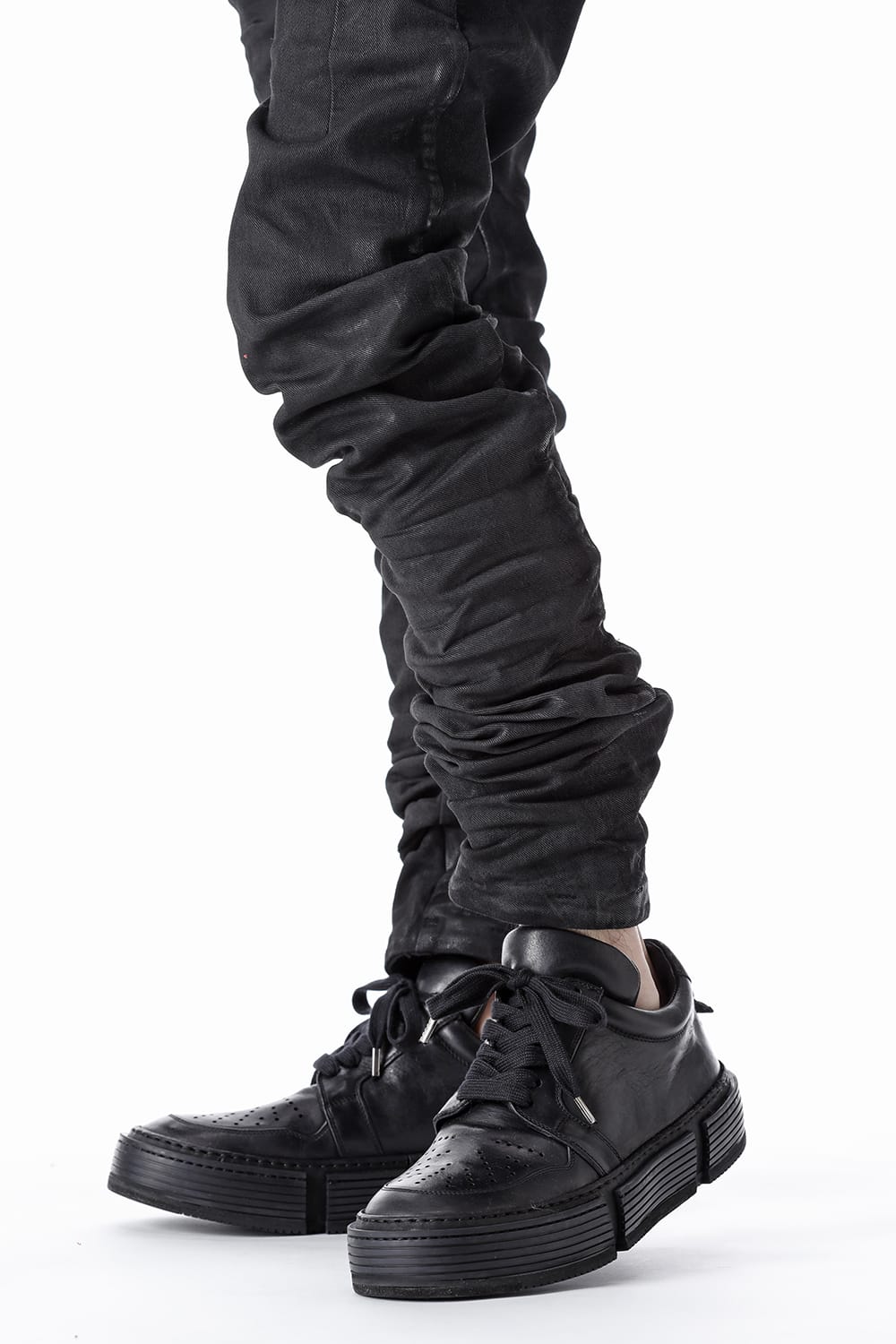 Laced Up Boots - Horse Full Grain Leather - GJ02