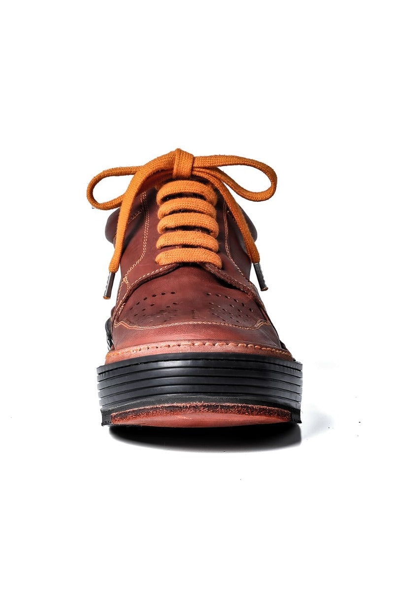 Laced Up Boots - Horse Full Grain Leather - GJ02  CO98T