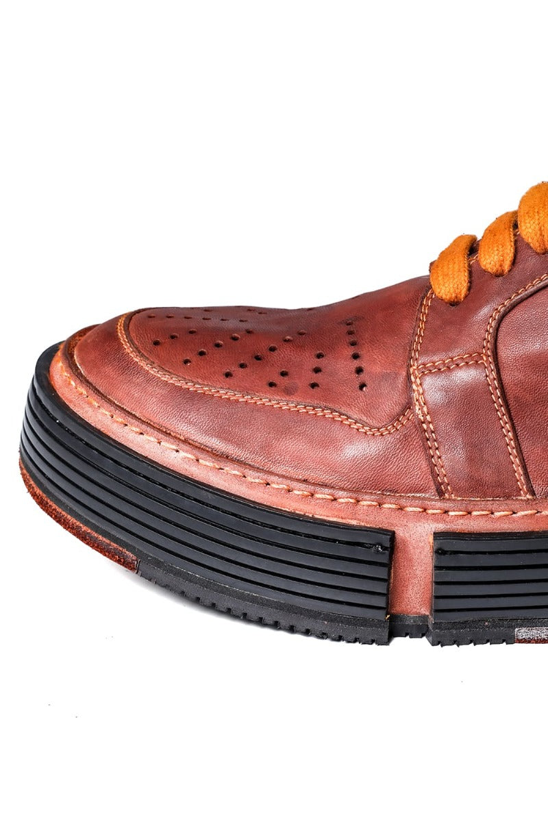 Laced Up Boots - Horse Full Grain Leather - GJ02  CO98T