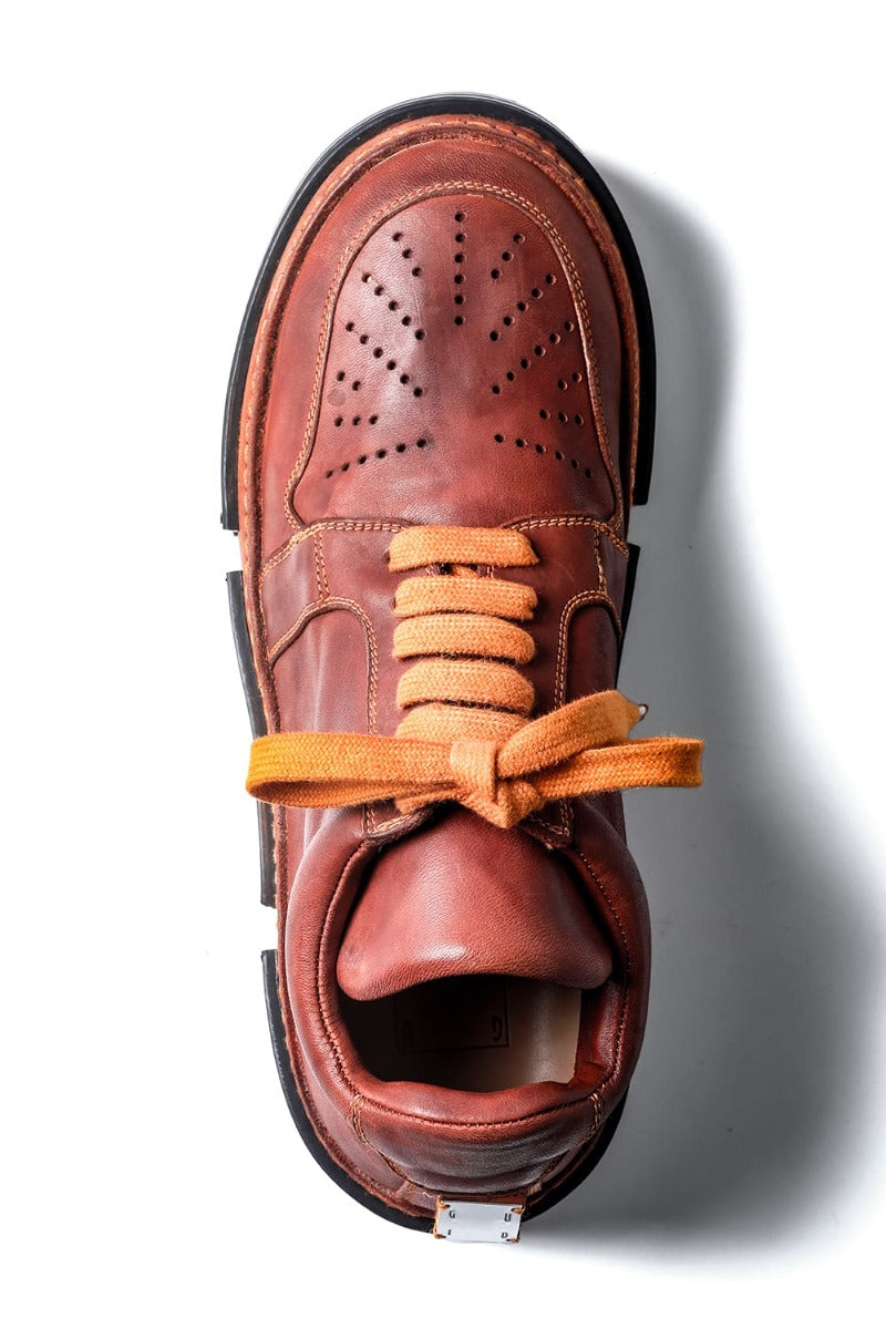 Laced Up Boots - Horse Full Grain Leather - GJ02  CO98T