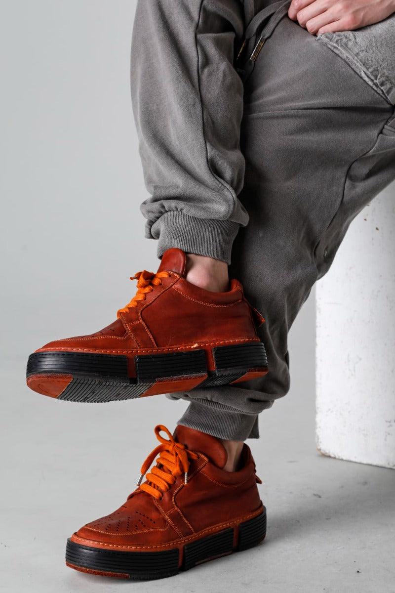 Laced Up Boots - Horse Full Grain Leather - GJ02  CO98T