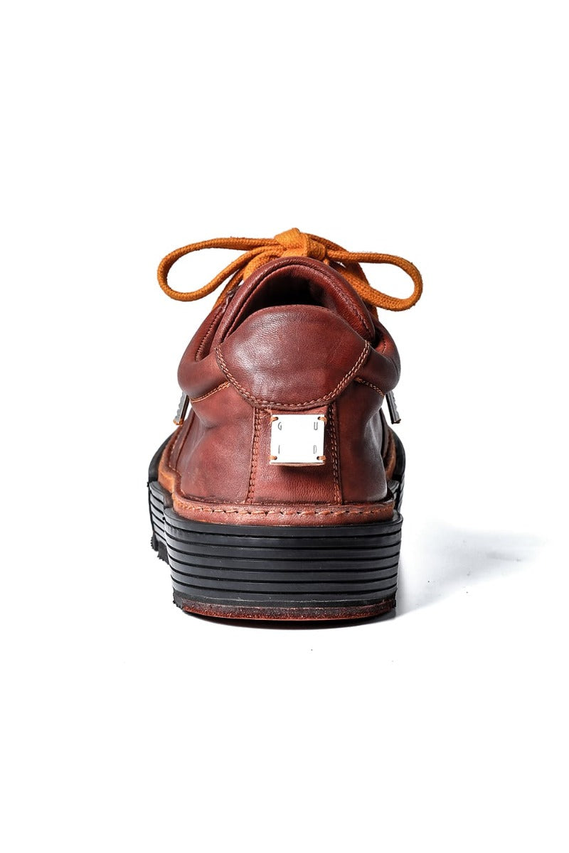 Laced Up Boots - Horse Full Grain Leather - GJ02  CO98T