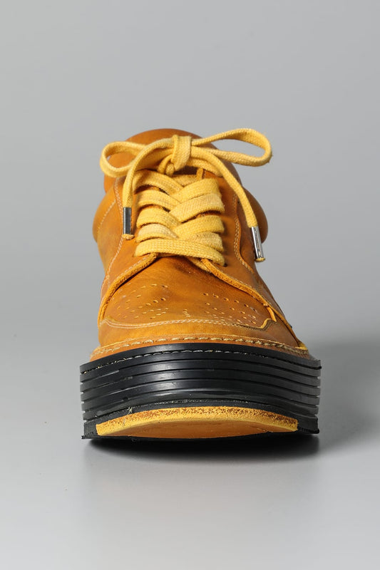 Laced Up Boots - Horse Full Grain Leather - GJ02 CV90T