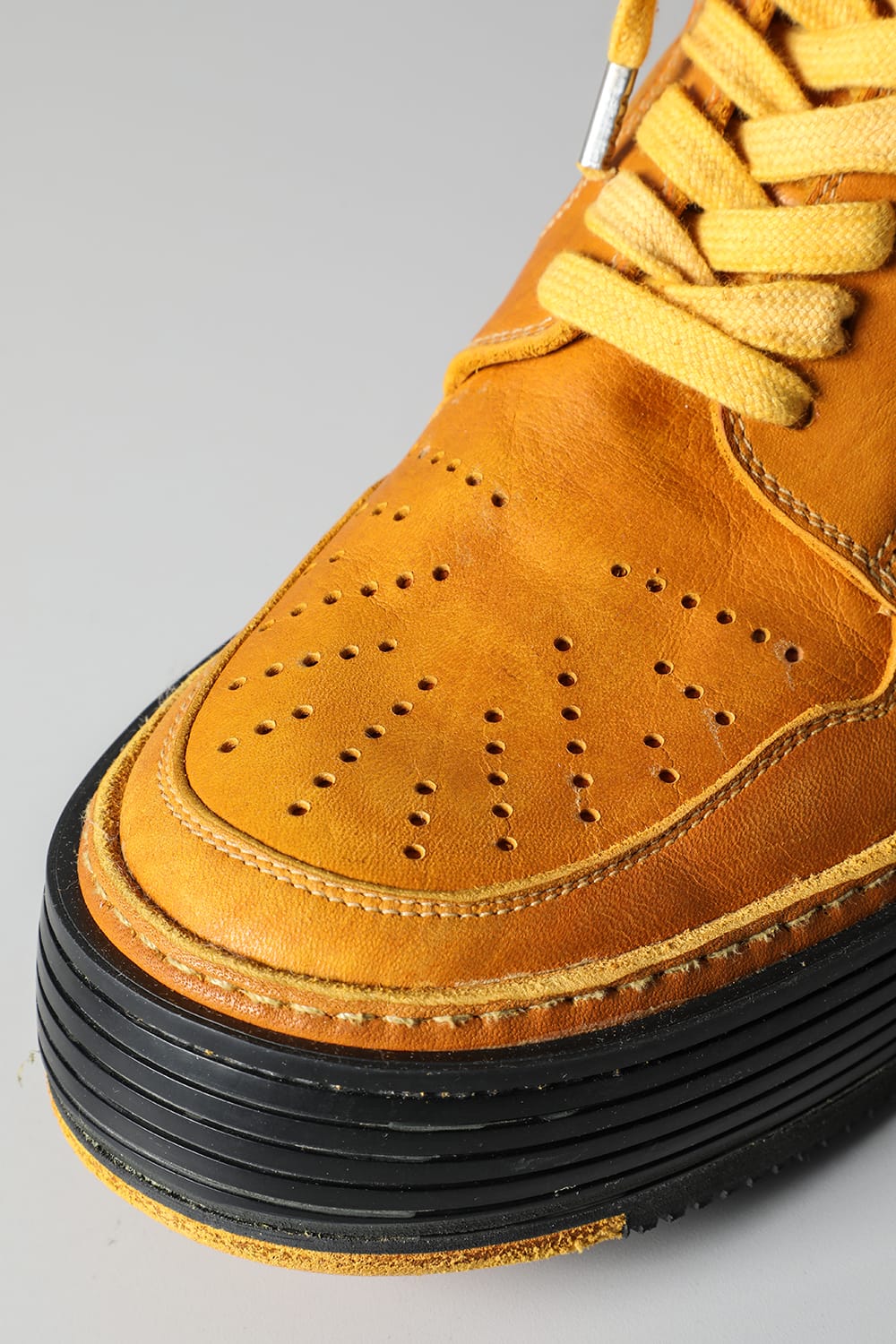 Laced Up Boots - Horse Full Grain Leather - GJ02 CV90T