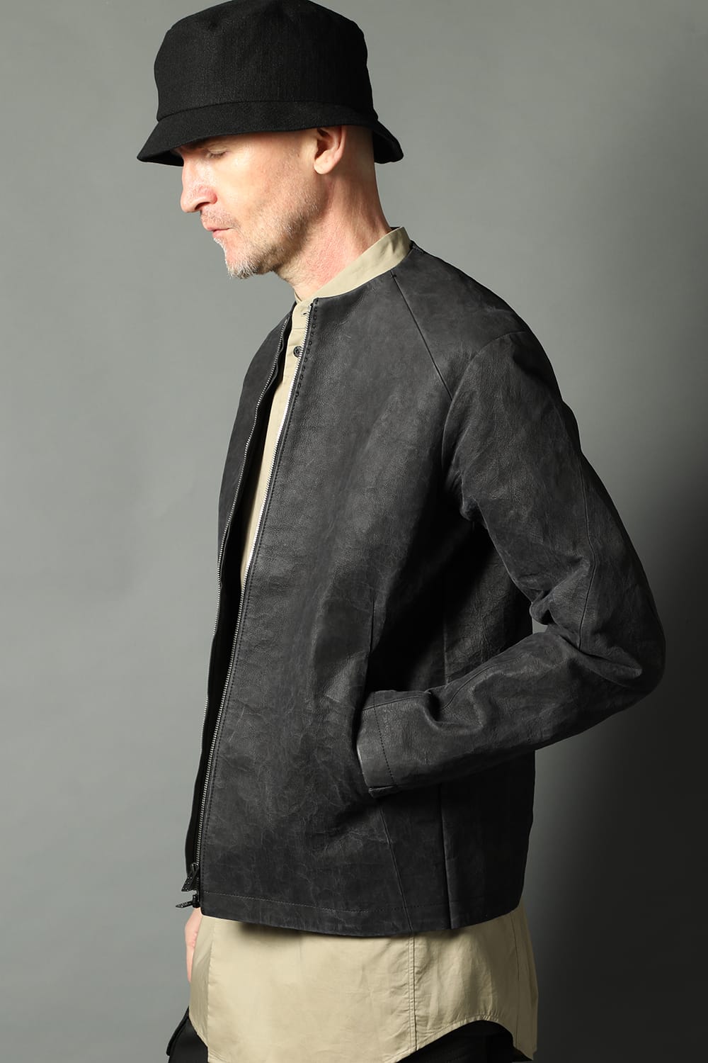 Leather jacket Dyneema leather