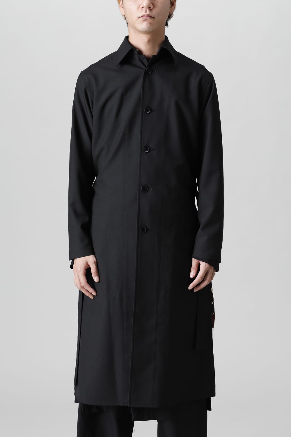 Back pleated Long shirt