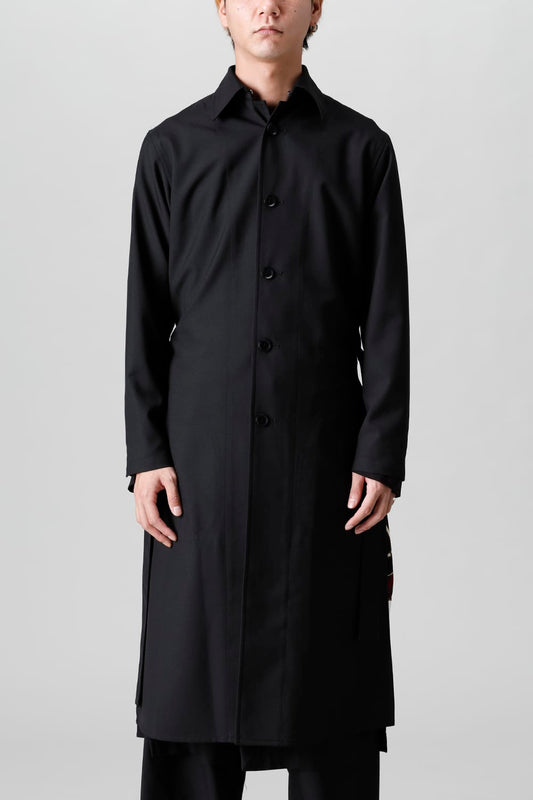 Back pleated Long shirt