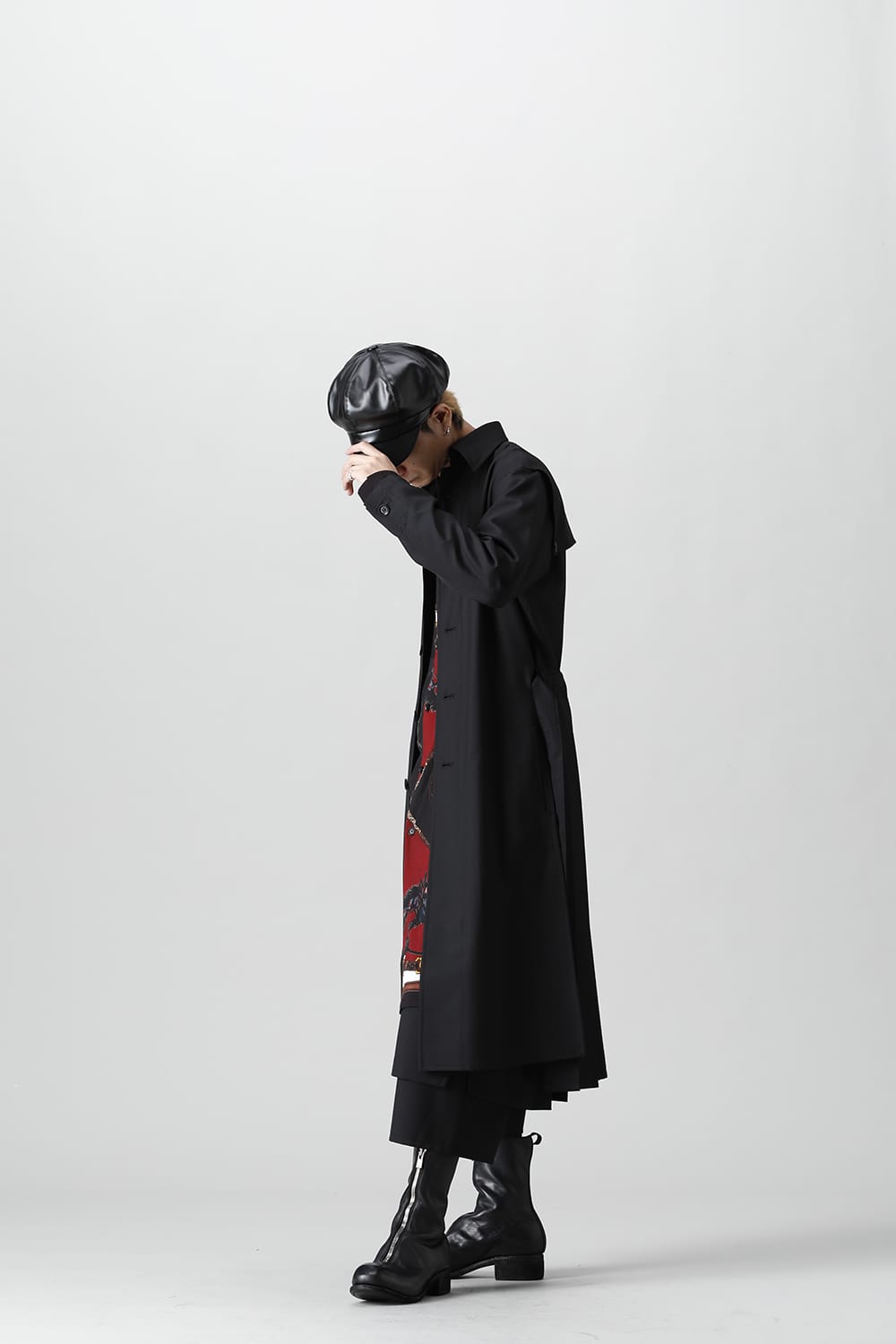 Back pleated Long shirt