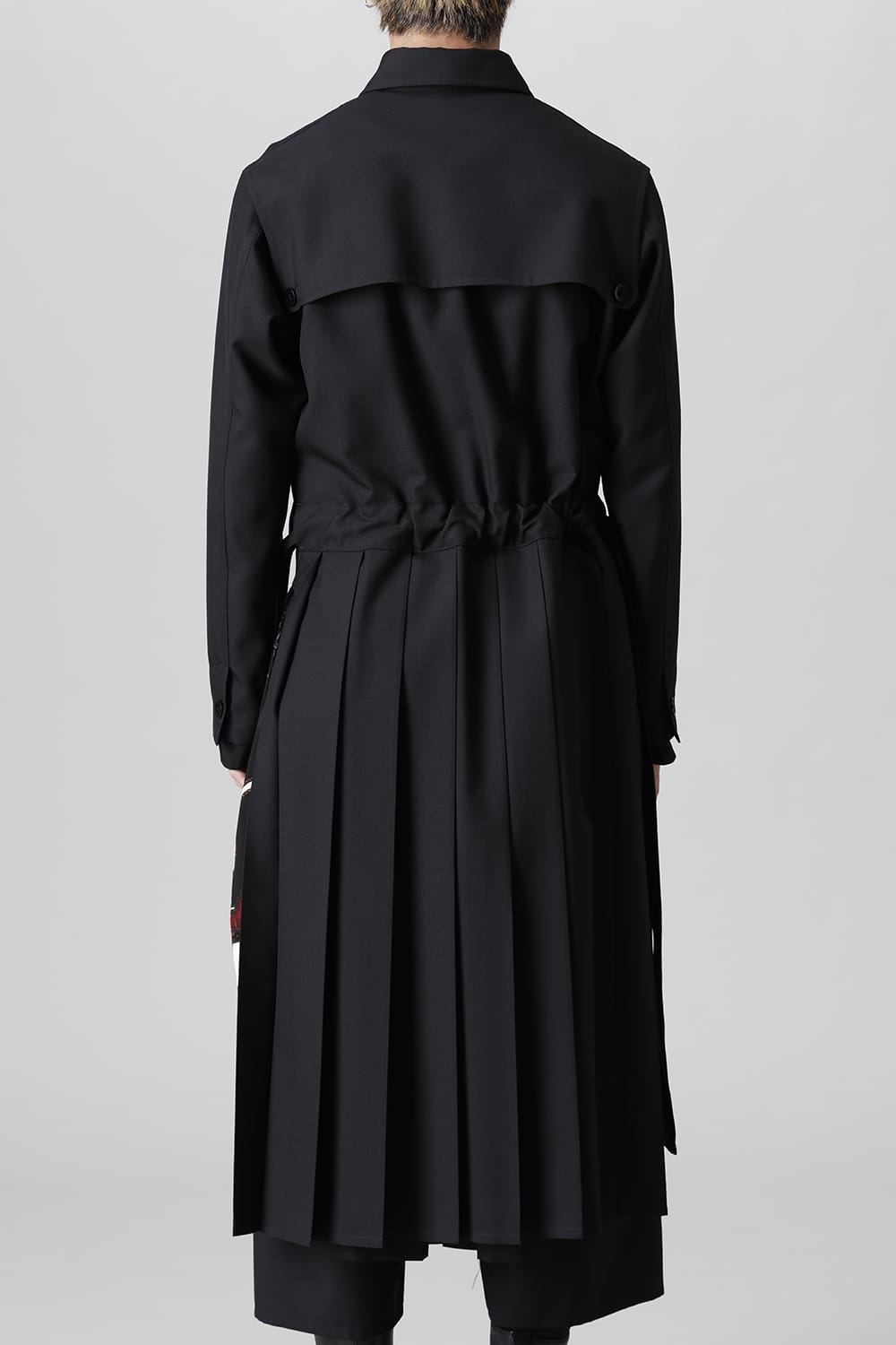 Back pleated Long shirt