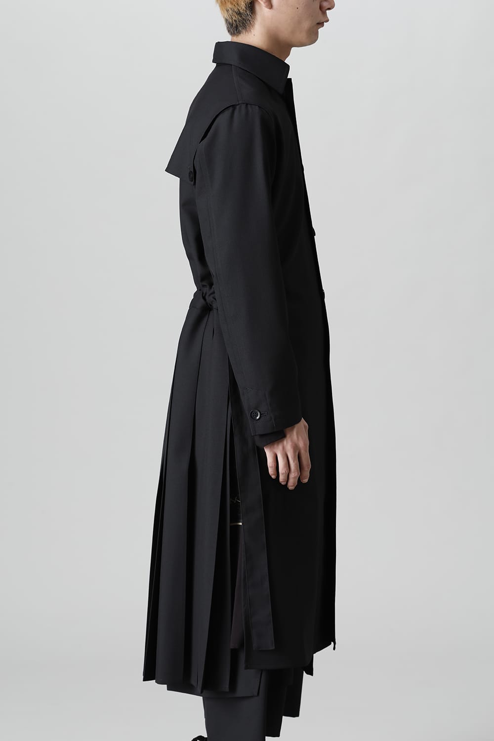 Back pleated Long shirt