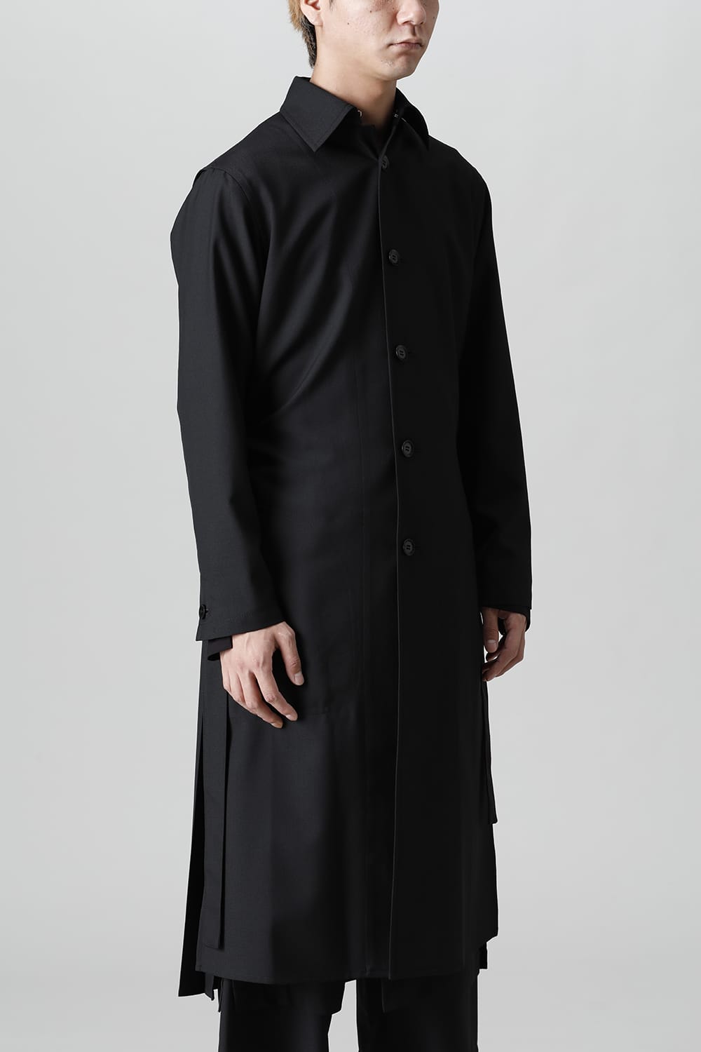 Back pleated Long shirt