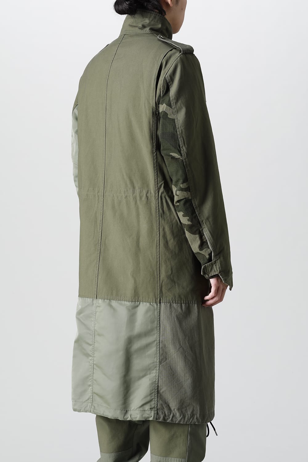 Military long coat