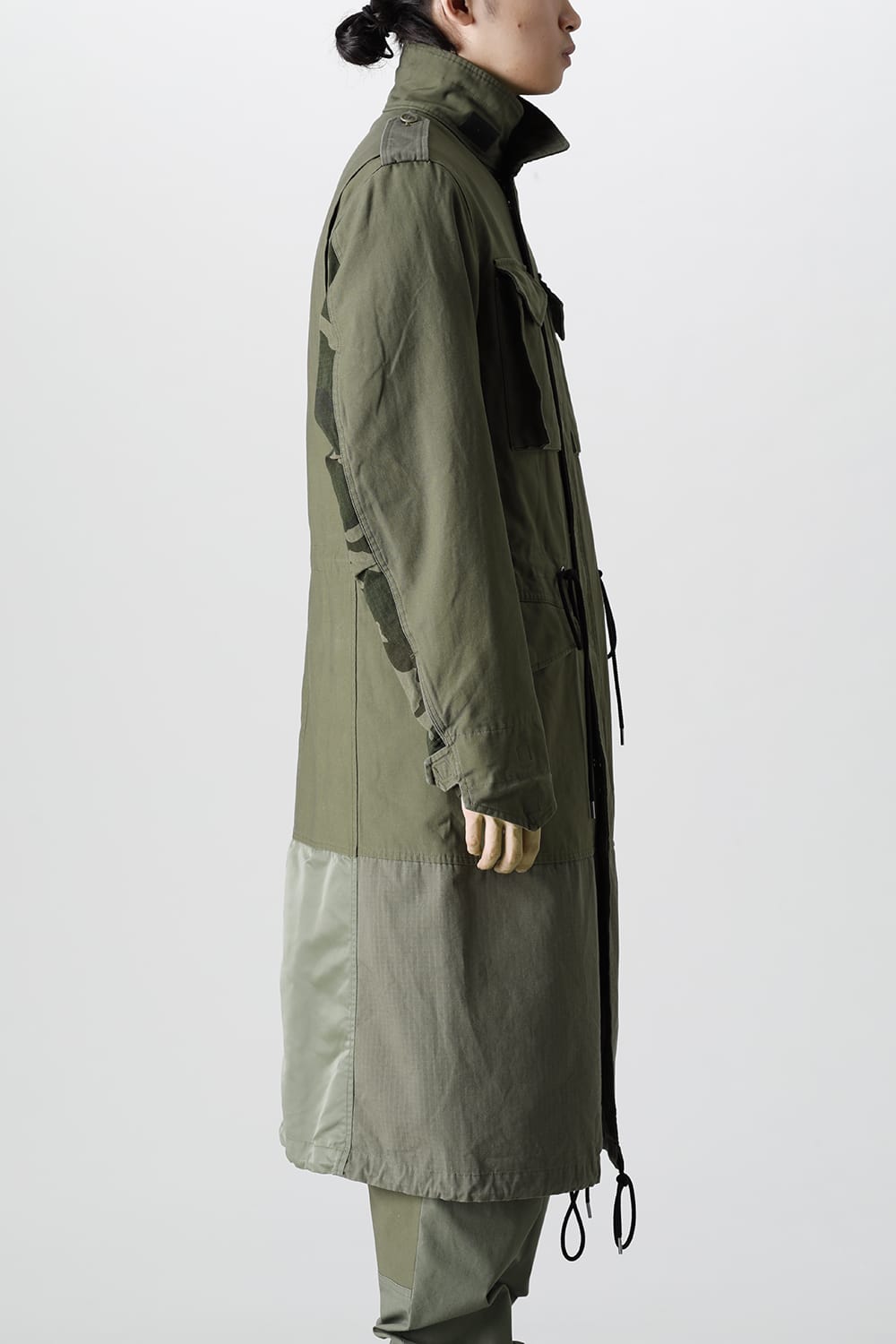 Military long coat