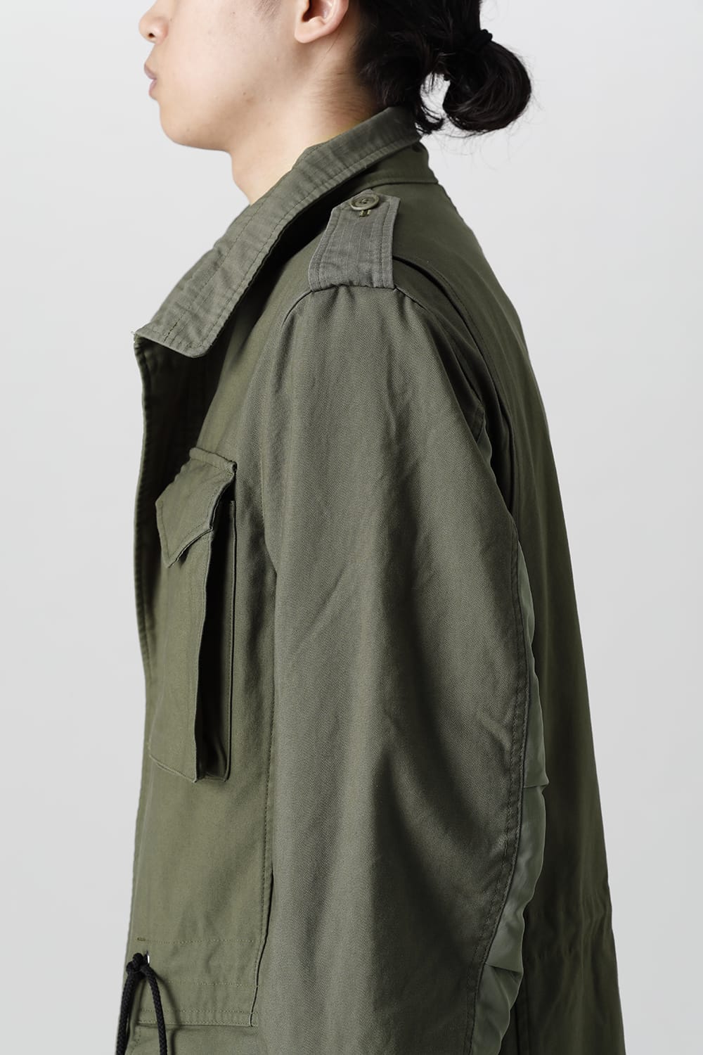 Military long coat