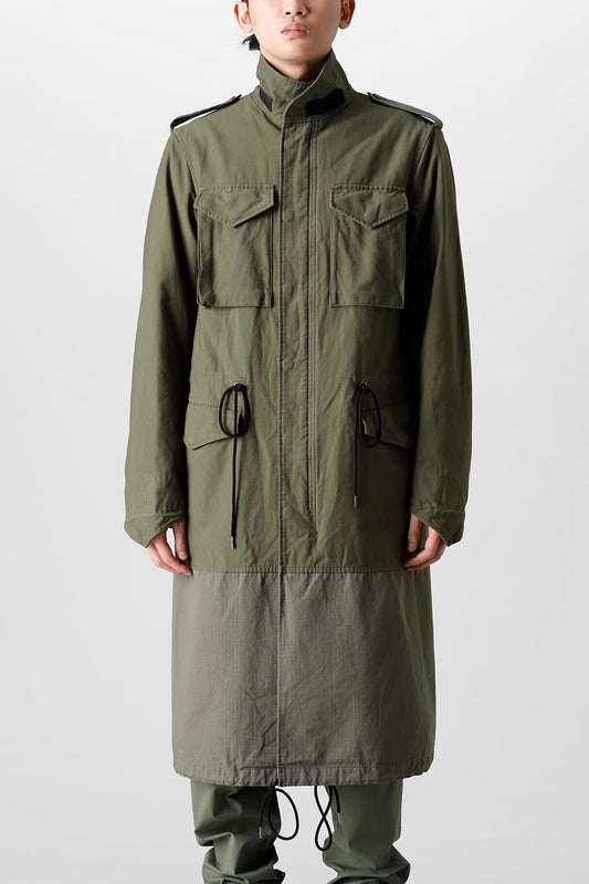 Military long coat
