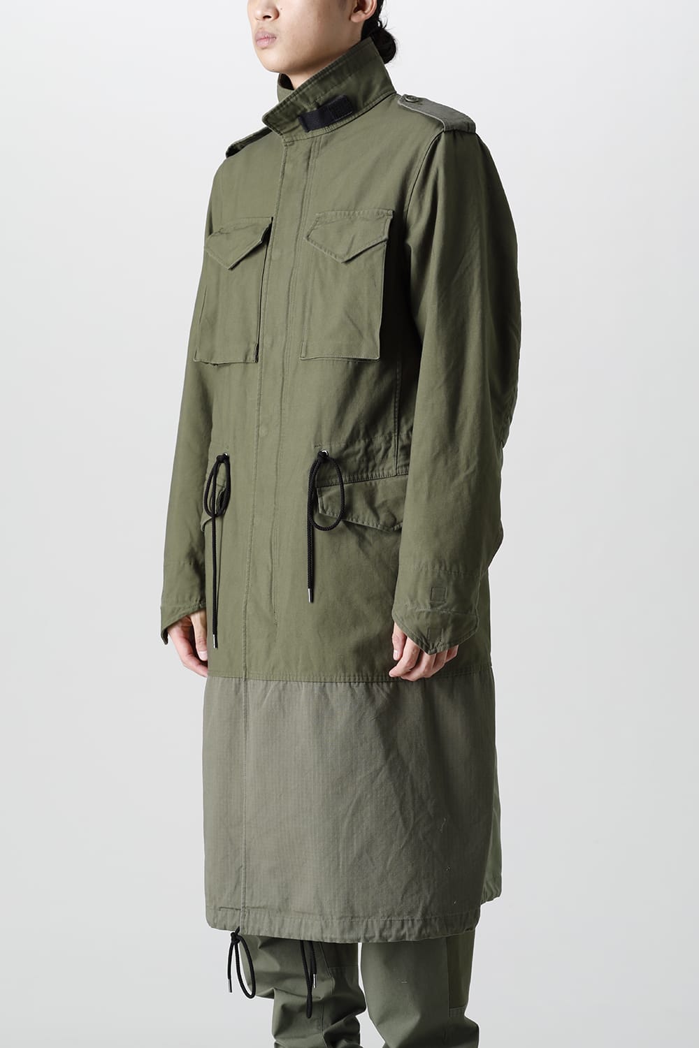 Military long coat