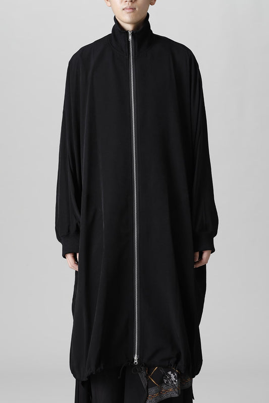 Dolman sleeve rib coat