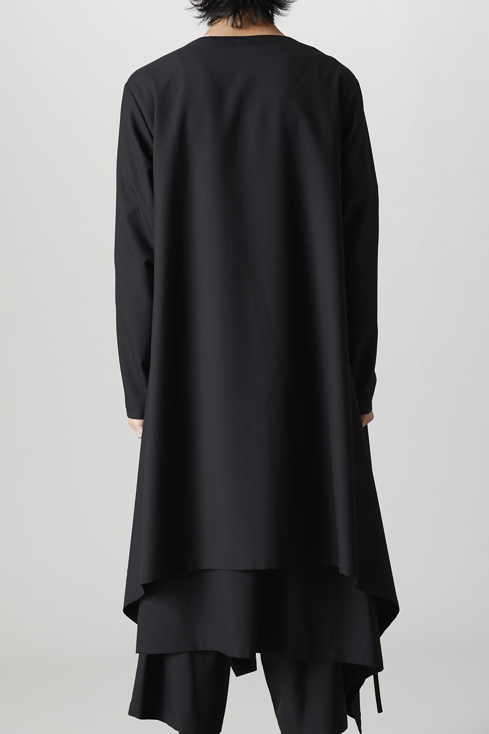 ロング丈ドレープジャケット