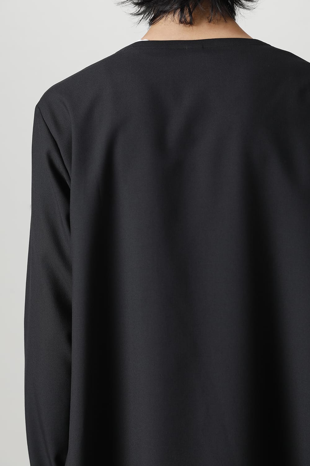 ロング丈ドレープジャケット