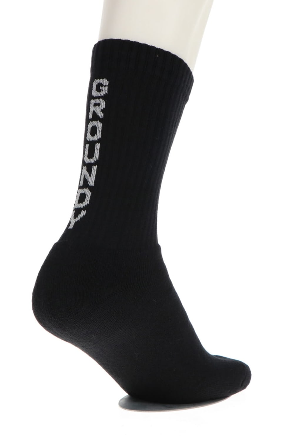 2pac GY logo socks Navy・White / Black・White