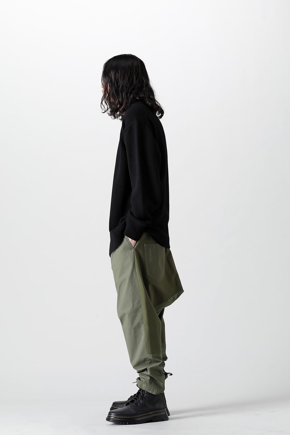 Deep sarrouel pants