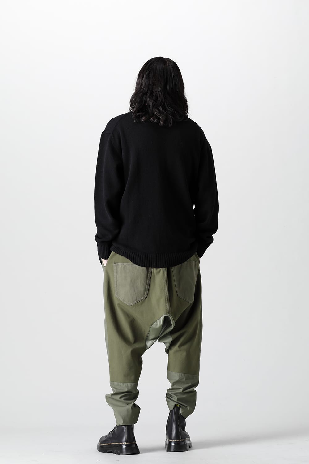 Deep sarrouel pants