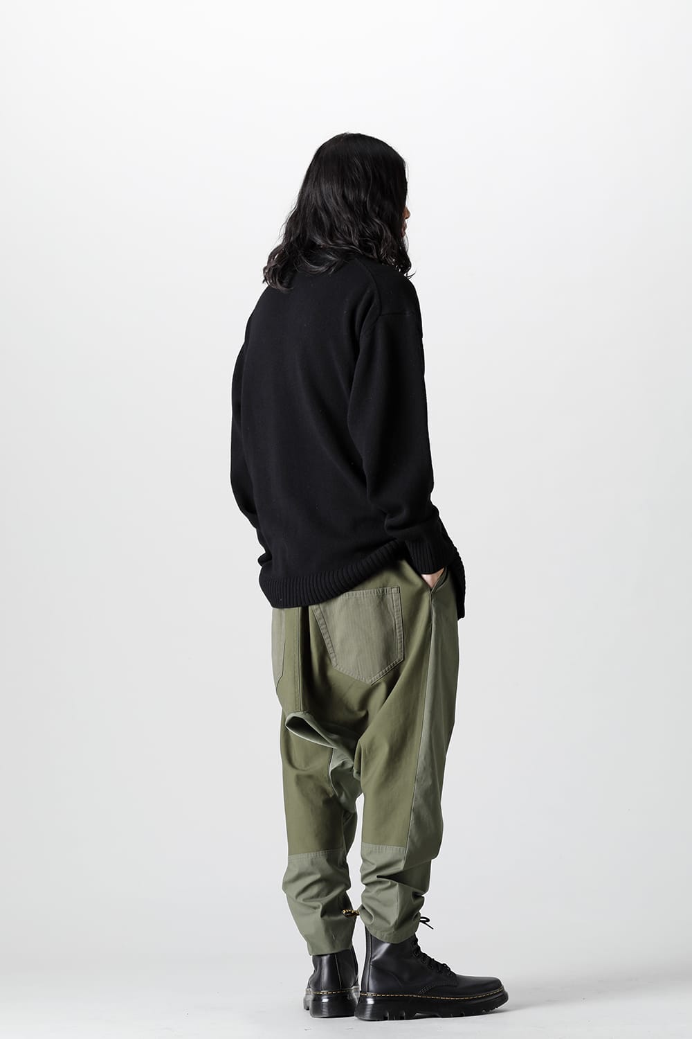 Deep sarrouel pants