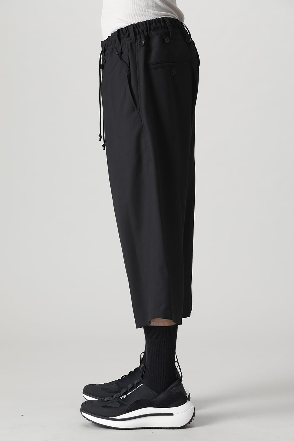 Detachable skirt pants