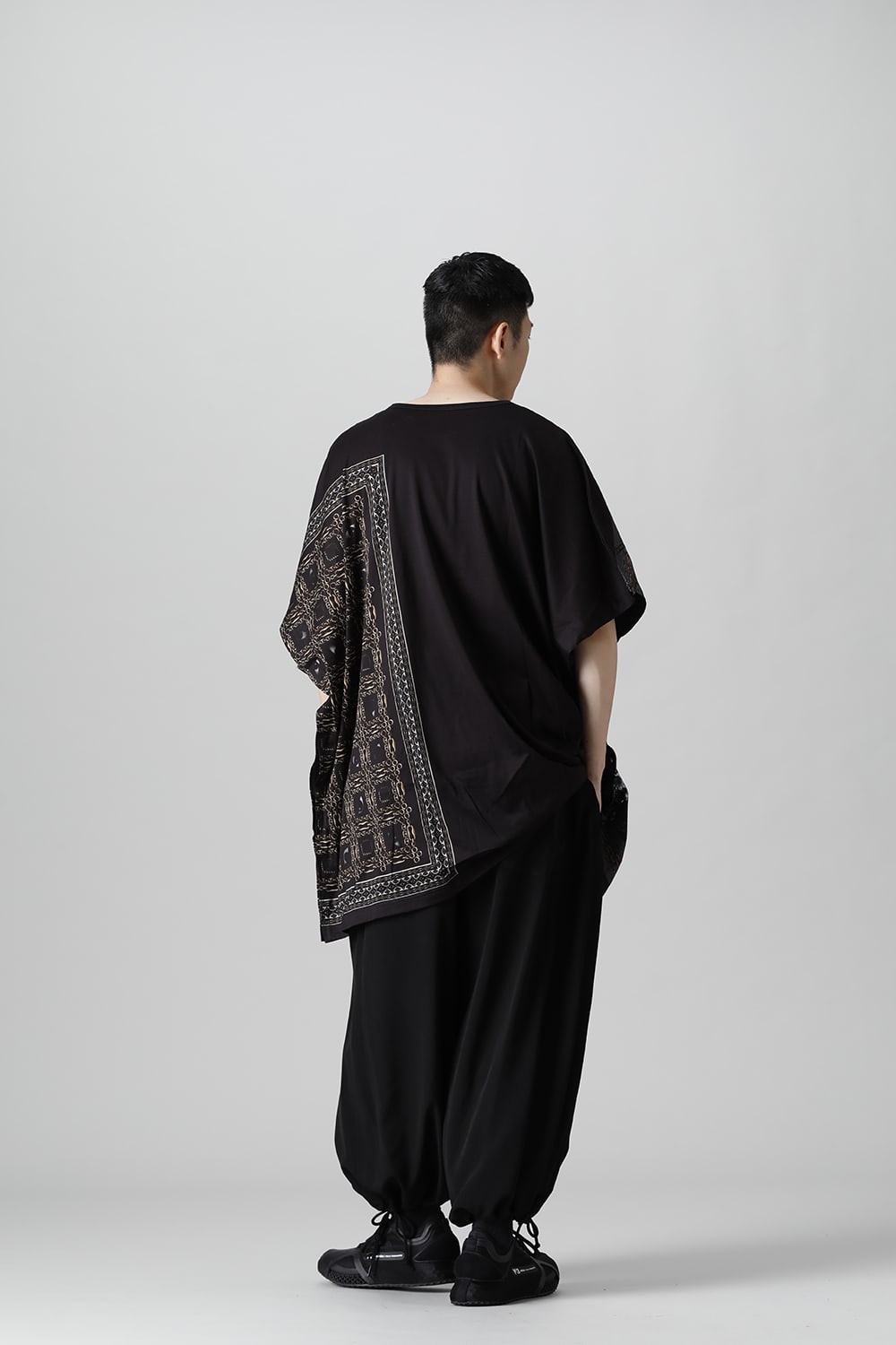 Bandana Poncho cut and sew