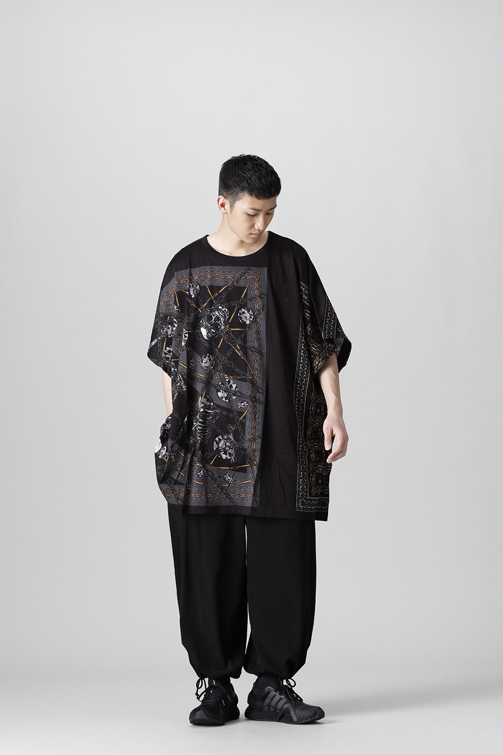 Bandana Poncho cut and sew