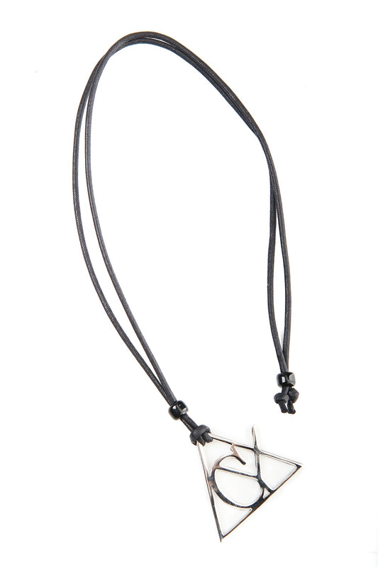 Triangle necklace Silver