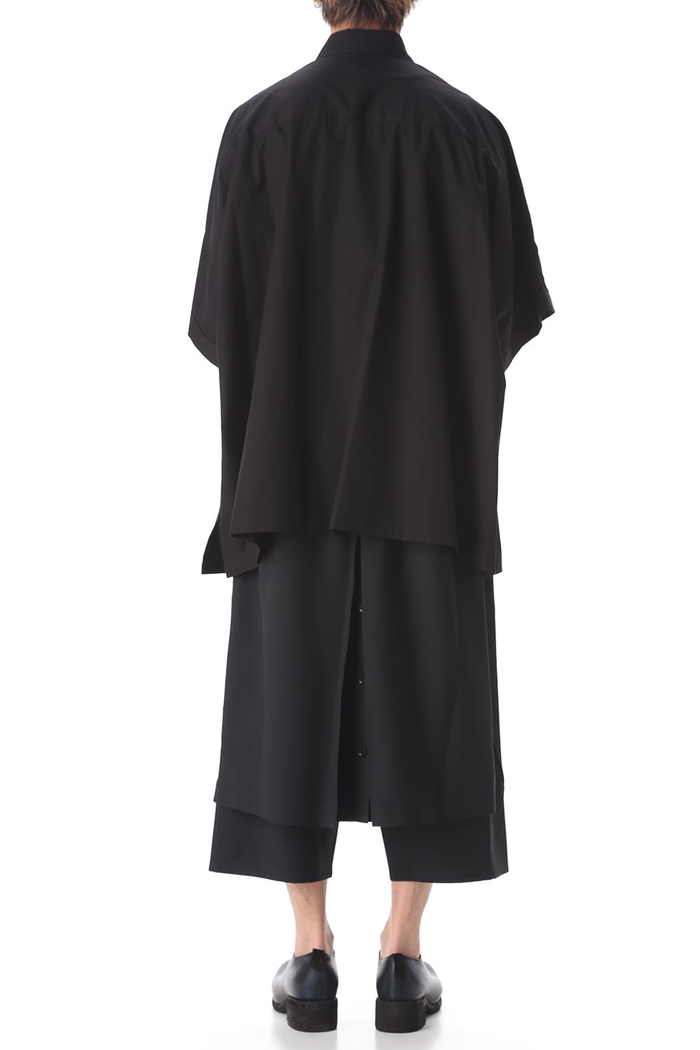 ドルマン ビッグ ショート シャツ Black