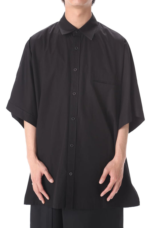 ドルマン ビッグ ショート シャツ Black