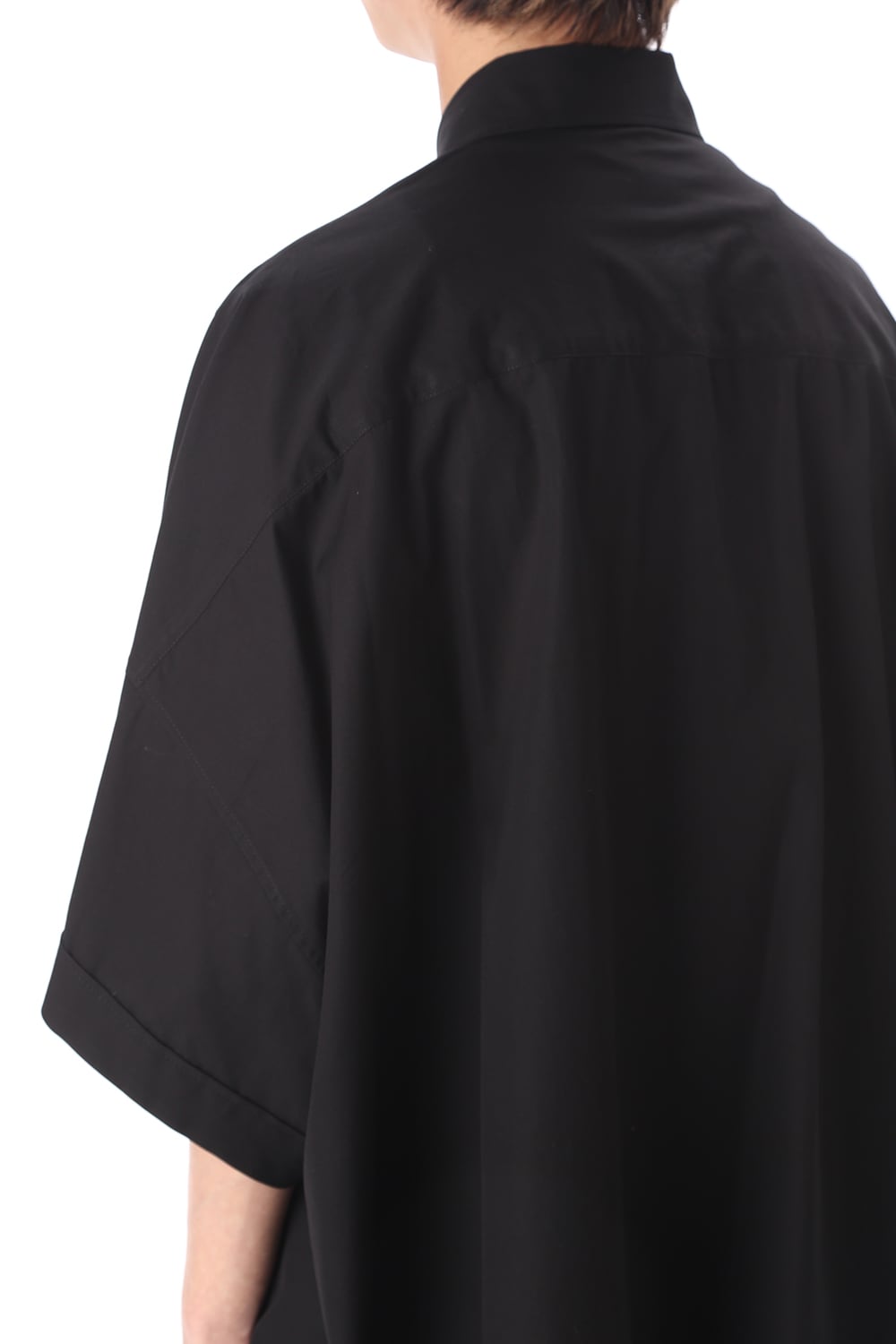 ドルマン ビッグ ショート シャツ Black