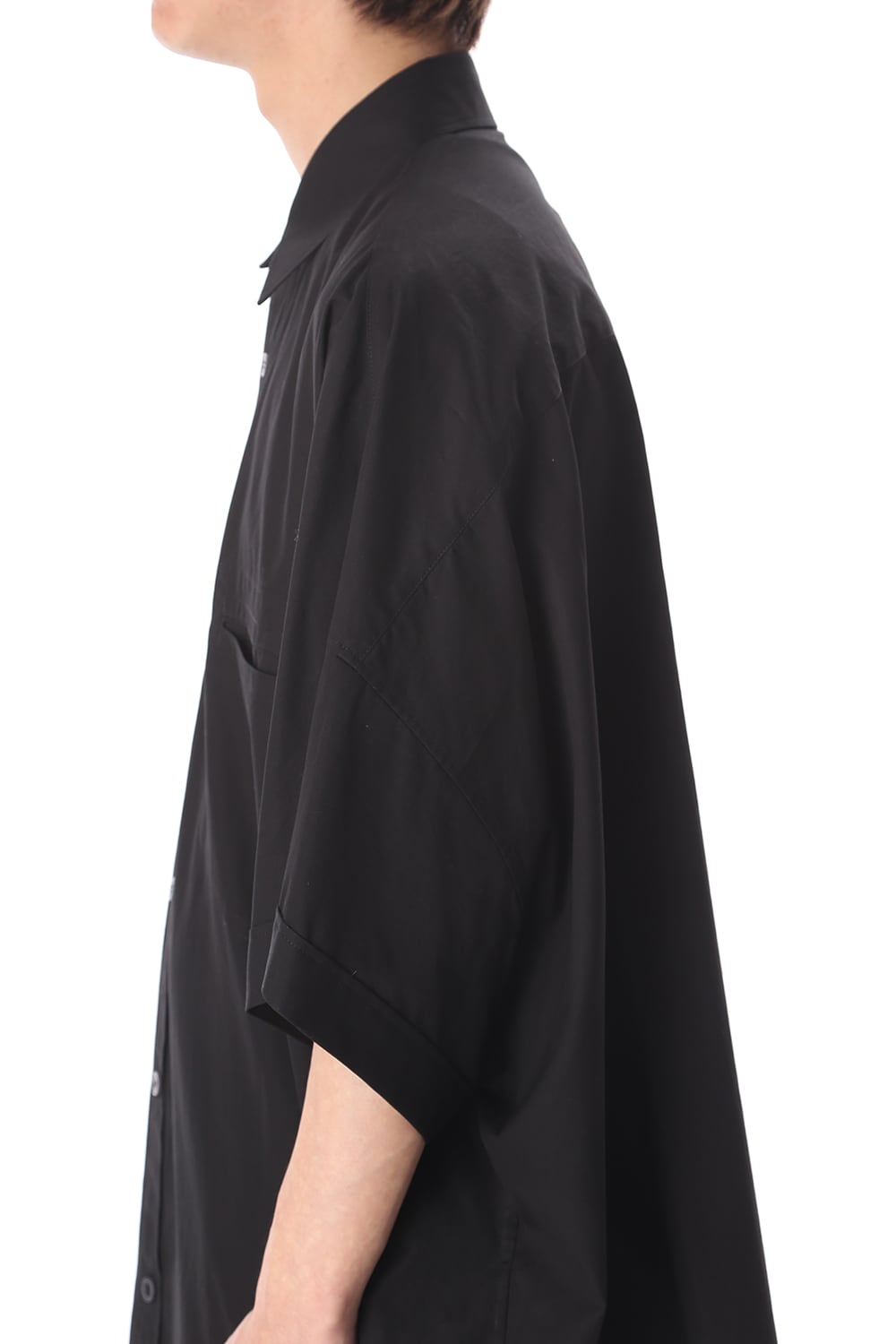 ドルマン ビッグ ショート シャツ Black