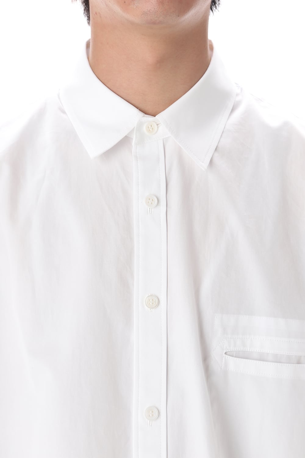 ドルマン ビッグ ショート シャツ White