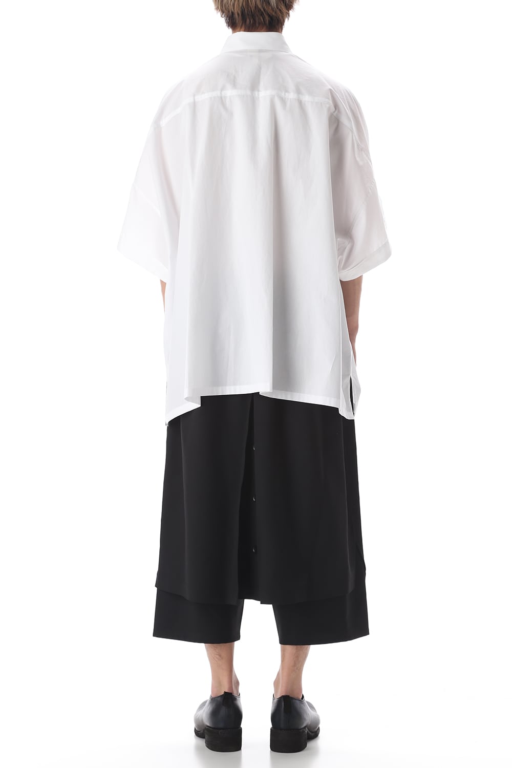 ドルマン ビッグ ショート シャツ White