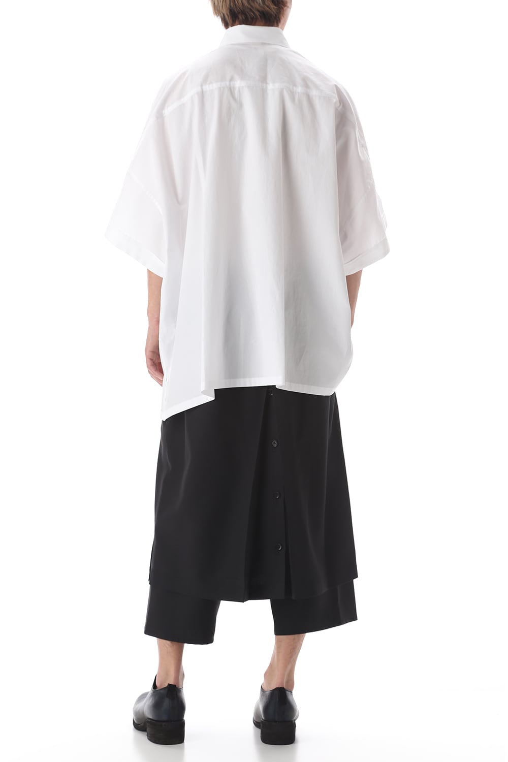 ドルマン ビッグ ショート シャツ White