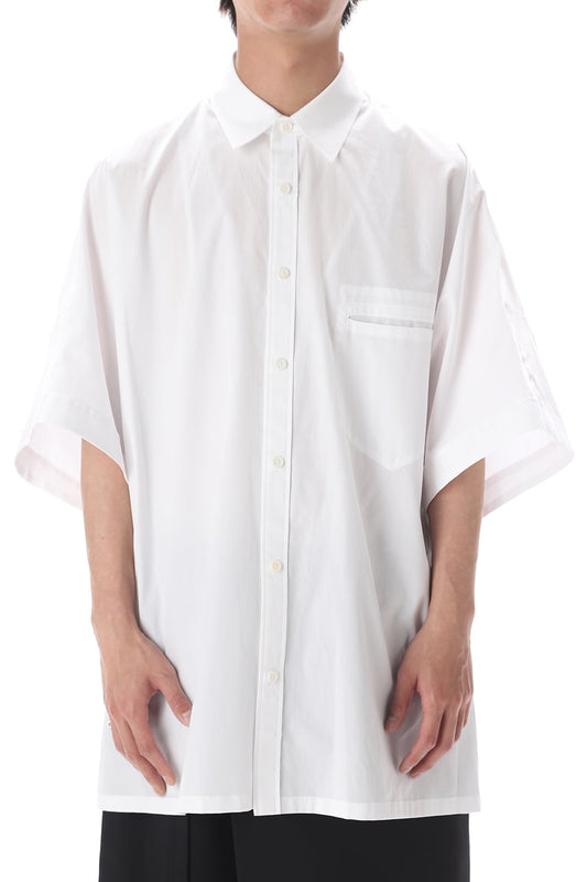 ドルマン ビッグ ショート シャツ White