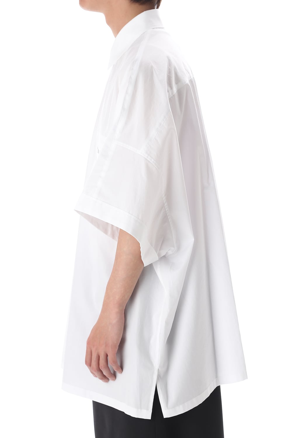 ドルマン ビッグ ショート シャツ White