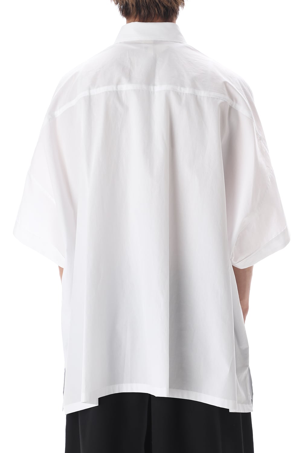 ドルマン ビッグ ショート シャツ White