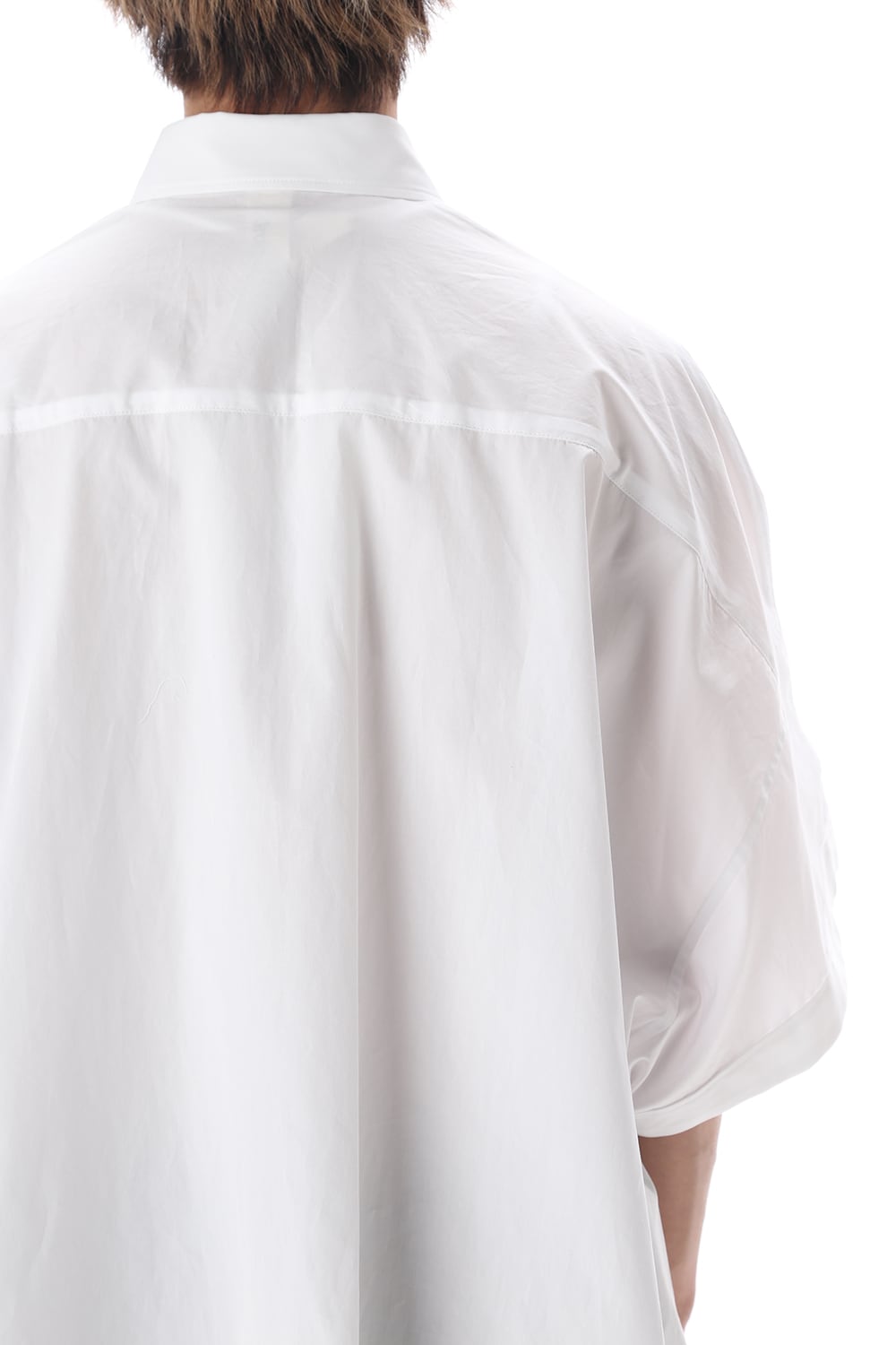 ドルマン ビッグ ショート シャツ White