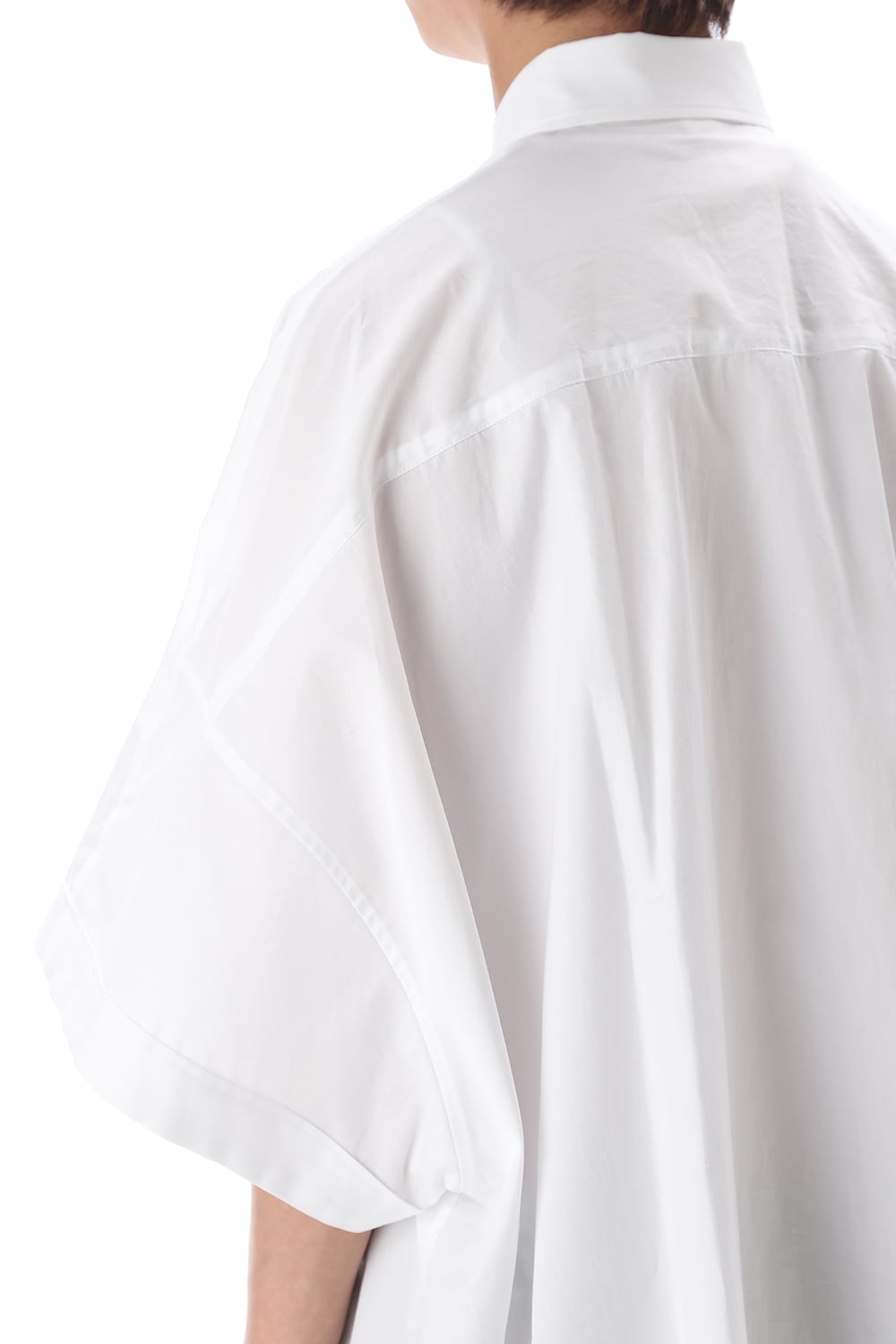 ドルマン ビッグ ショート シャツ White