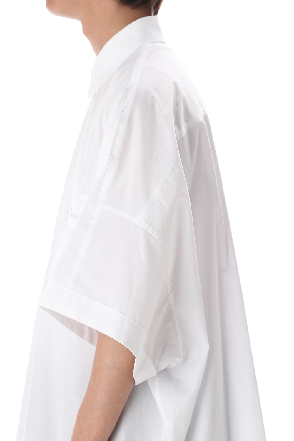 ドルマン ビッグ ショート シャツ White