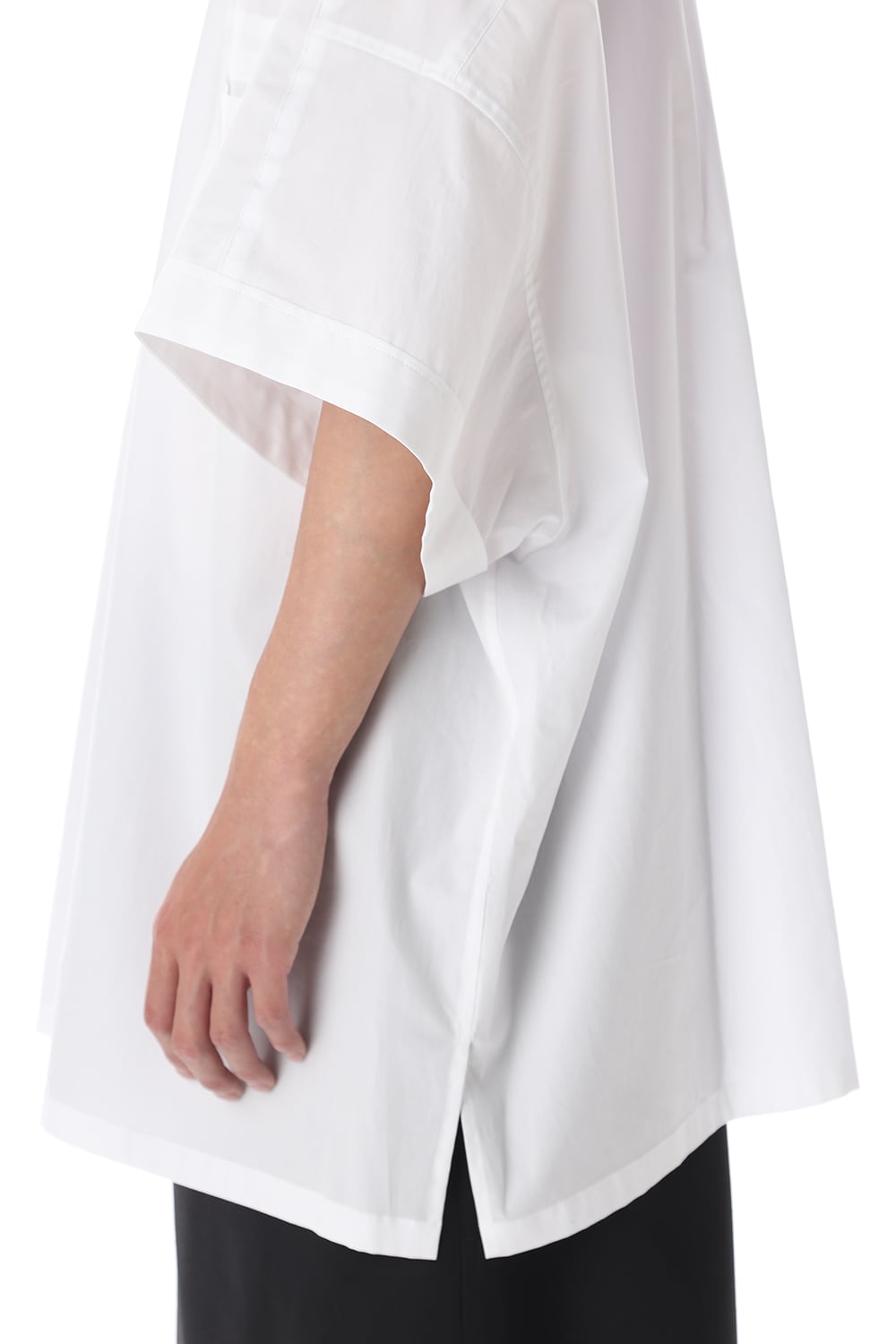 ドルマン ビッグ ショート シャツ White