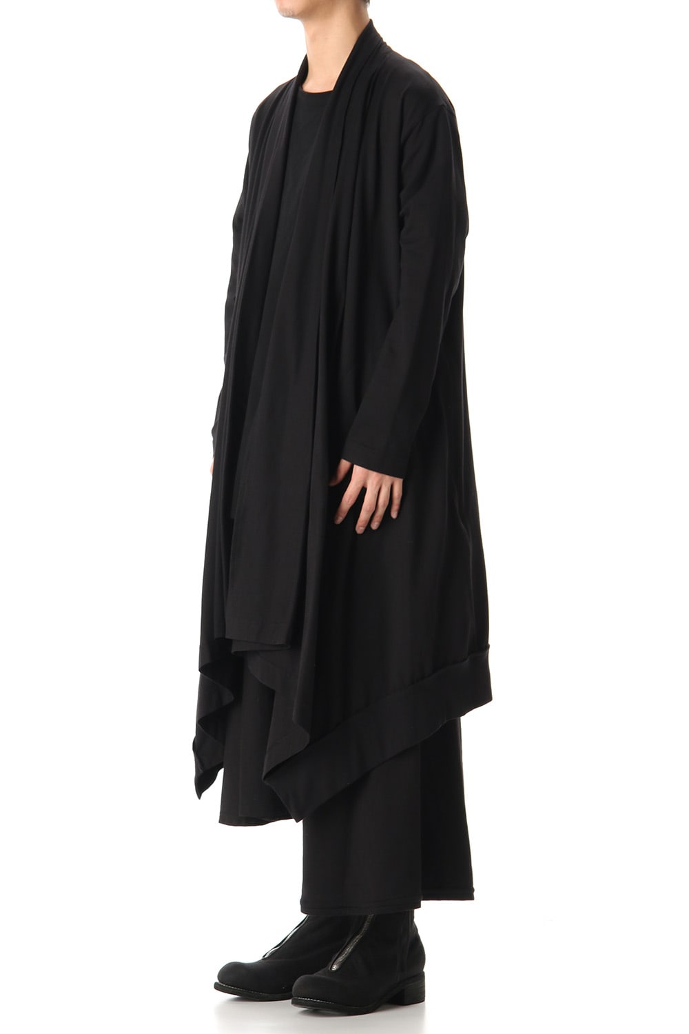 Drape Cardigan Black